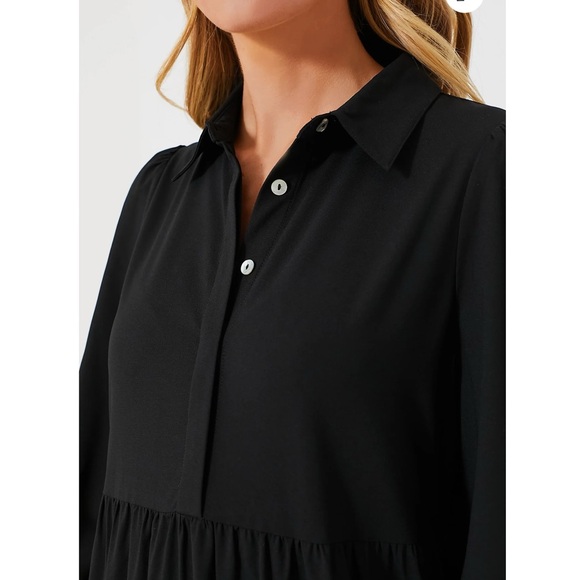 POMANDER PLACE Black Crepe Mabel Maxi Dress - Picture 6 of 11